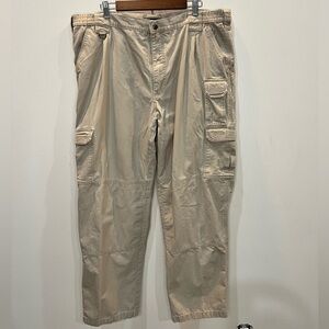 5.11 Tactical Regular Fit 100% Cotton Canvas Cargo Pants‎ Khaki Men’s Size 42x34